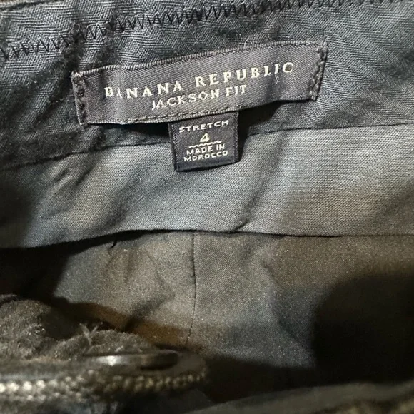 Banana Republic Pants Dark Gray Tweed Straight Leg
Trousers Jackson Fit - Picture 3 of 4